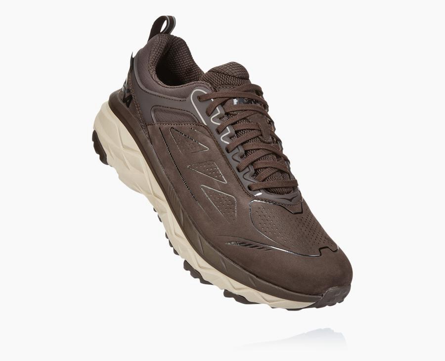 Hoka One One Trailove Tenisky Panske Hnede - Challenger Nizke GORE-TEX - 07418-VRNA